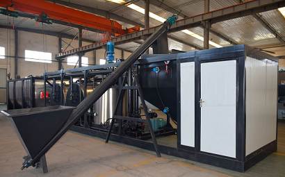 Modified bitumen plants intermittent process production process